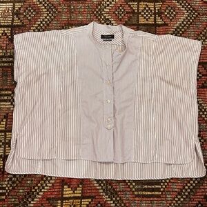 Isabel Marant Poplin Stripe Oversized blouse size 38